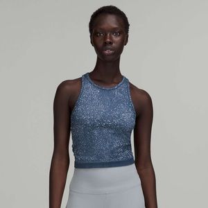 Lululemon ebb to street crop tank